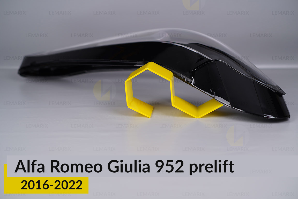 Скло фари Alfa Romeo Giulia 952 (2016-2023) дорест праве