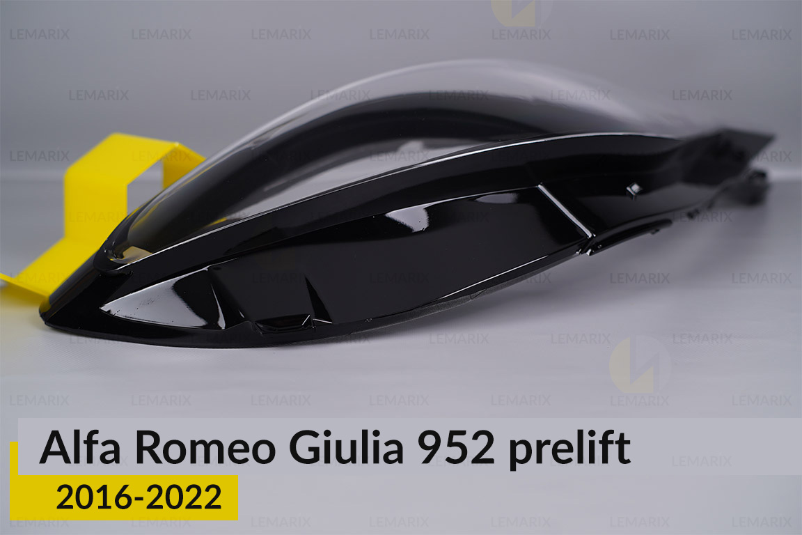 Скло фари Alfa Romeo Giulia 952 (2016-2023) дорест праве