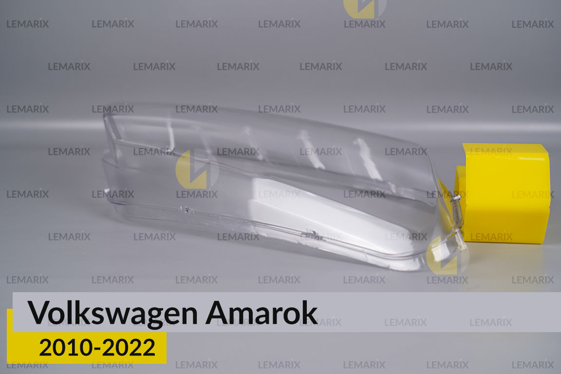 Стекло фары VW Volkswagen Amarok (2010-2022) правое