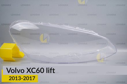 Скло фари Volvo XC60 (2013-2017) рест праве
