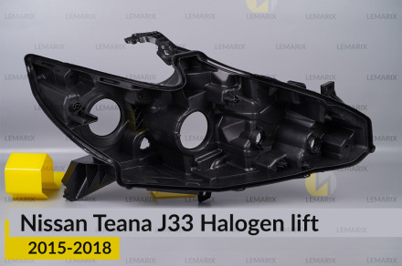 Корпус фары Nissan Teana J33 Halogen (2015-2018) рест правый