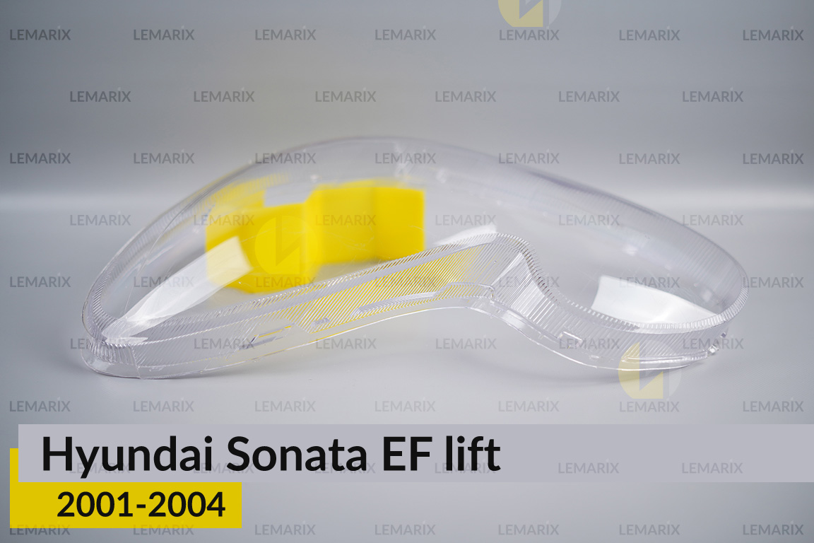 Скло фари Hyundai Sonata EF (2001-2004) рест ліве