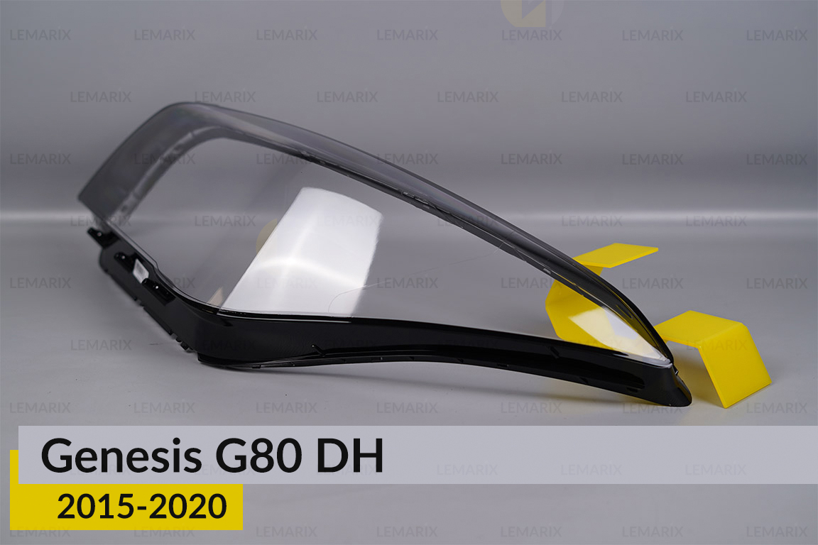 Стекло фары Genesis G80 DH (2015-2020) левое