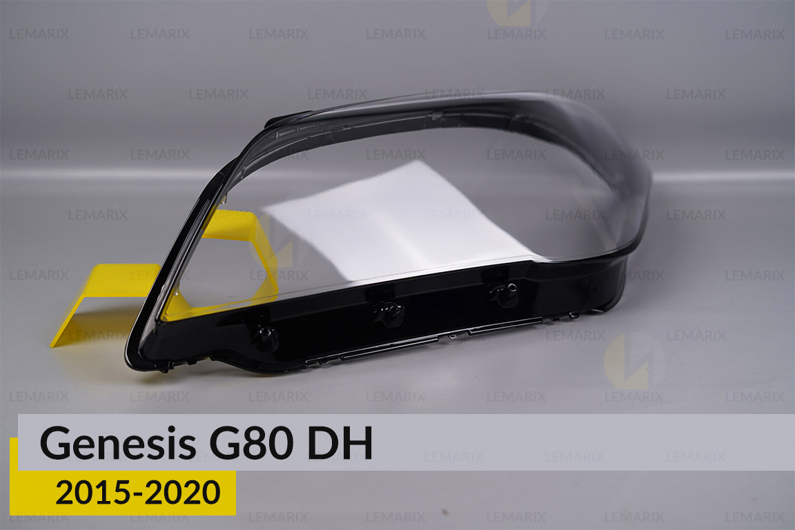 Стекло фары Genesis G80 DH (2015-2020) левое