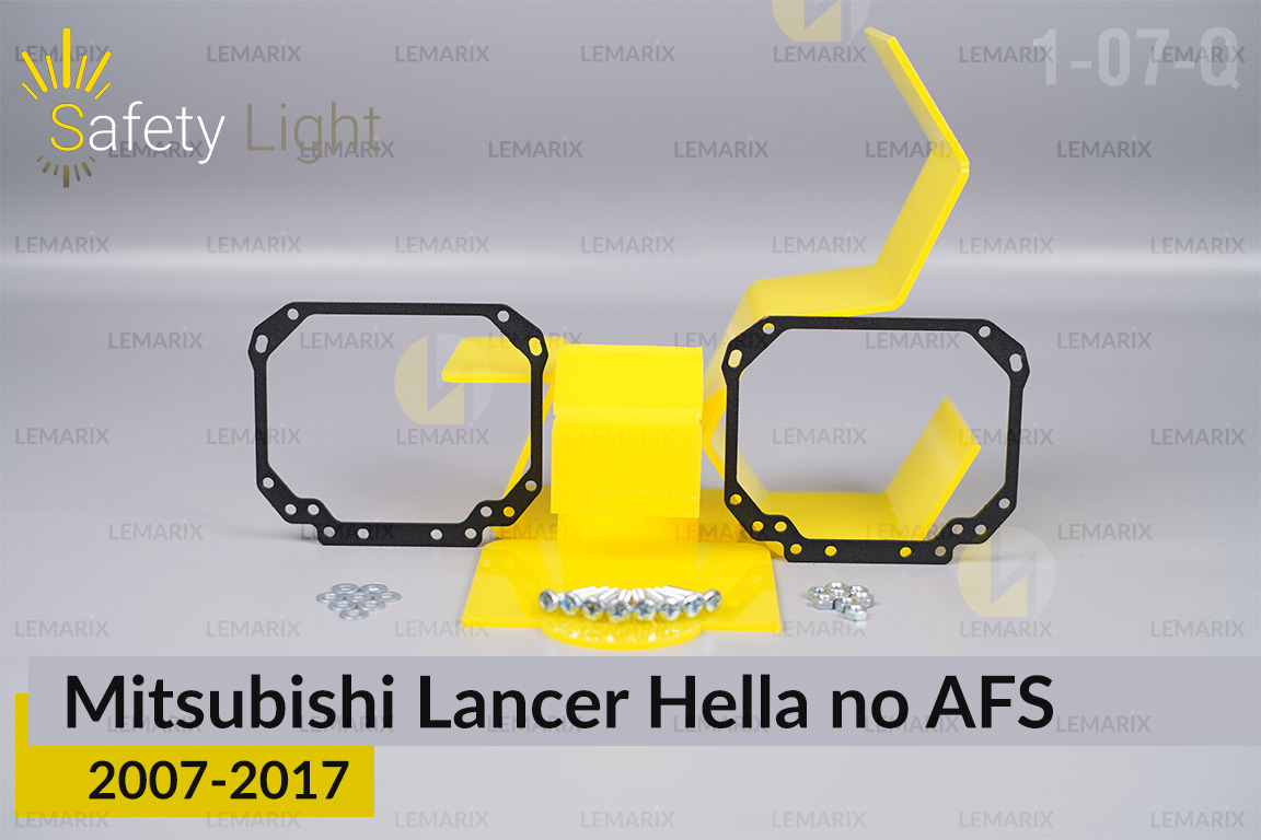 Переходная рамка для Mitsubishi Lancer Hella no AFS (2007-2017)