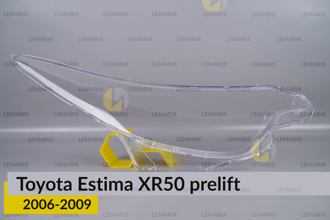Скло фари Toyota Estima XR50 (2006-2009) дорест ліве