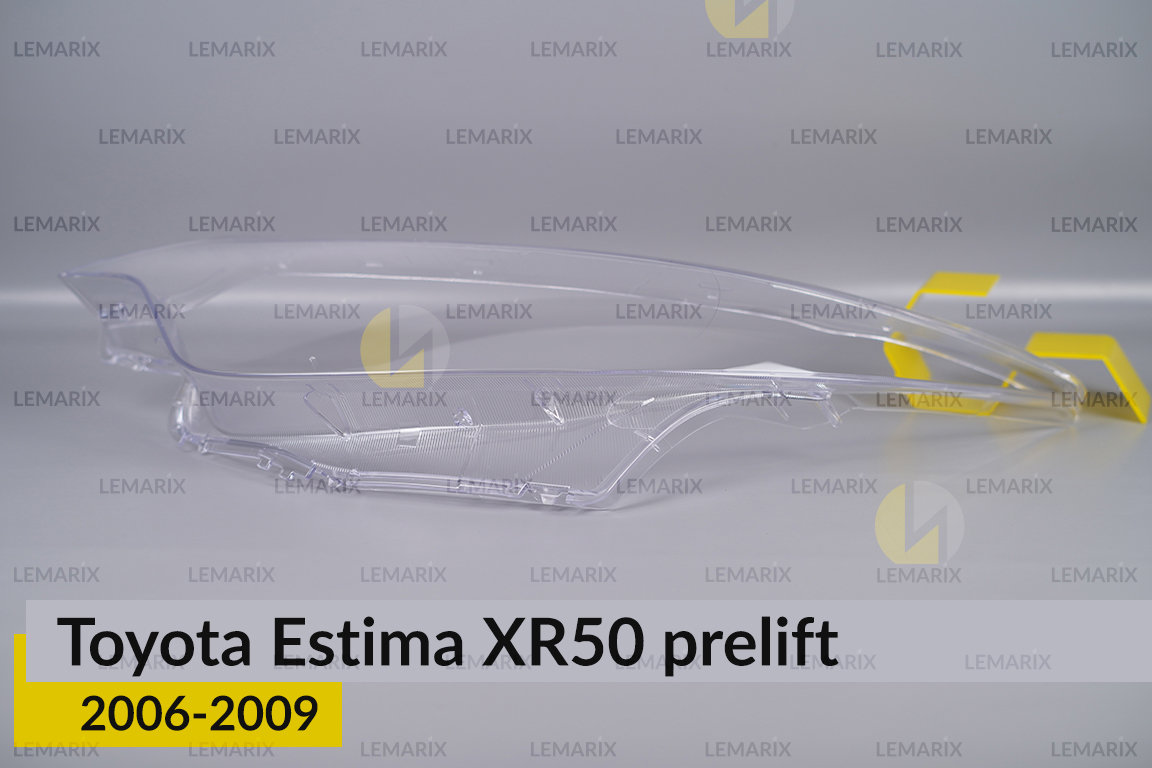 Скло фари Toyota Estima XR50 (2006-2009) дорест ліве