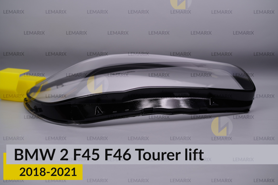 Стекло фары BMW 2 F45 F46 Tourer (2018-2021) рест правое
