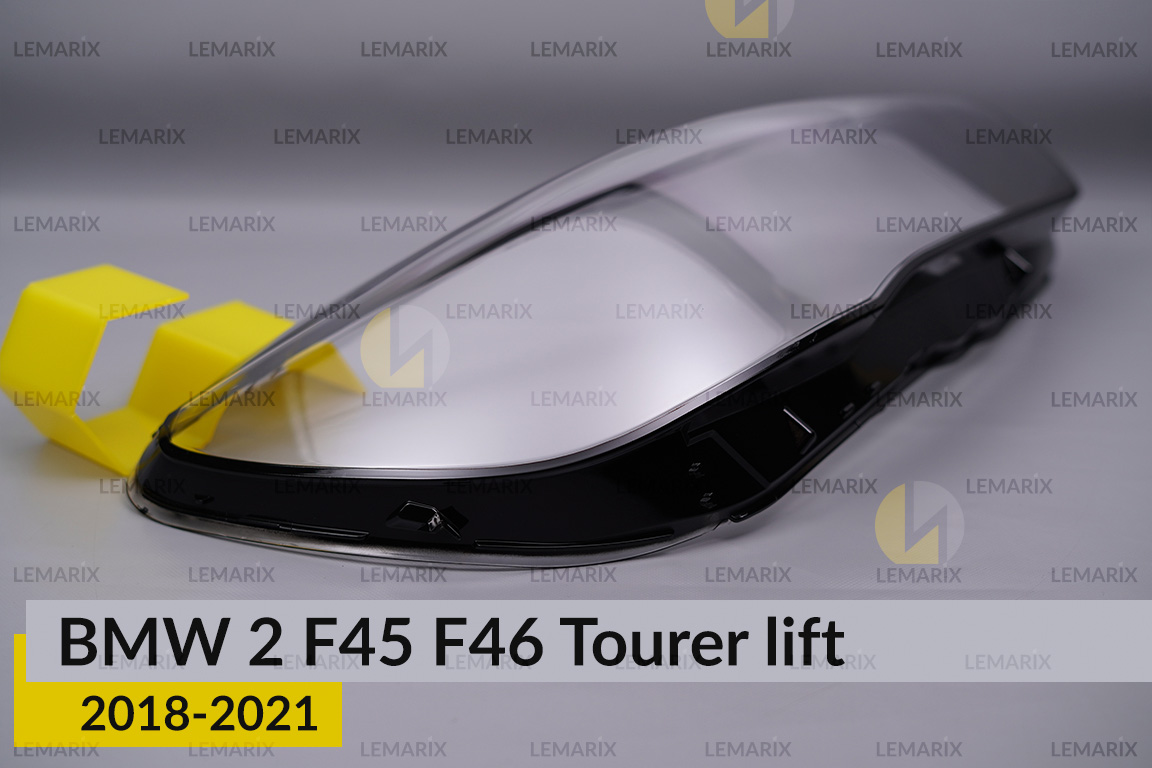 Стекло фары BMW 2 F45 F46 Tourer (2018-2021) рест правое