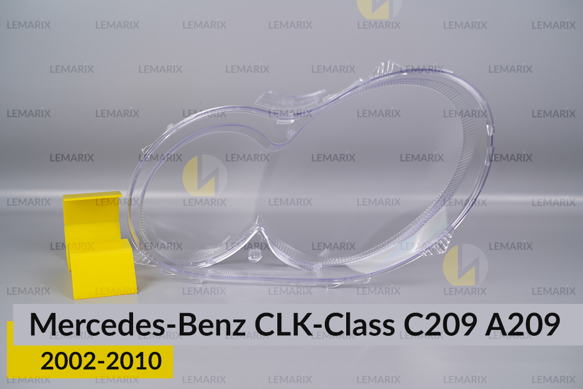 Стекло фары Mercedes-Benz CLK-Class C209 A209 (2002-2010) правое