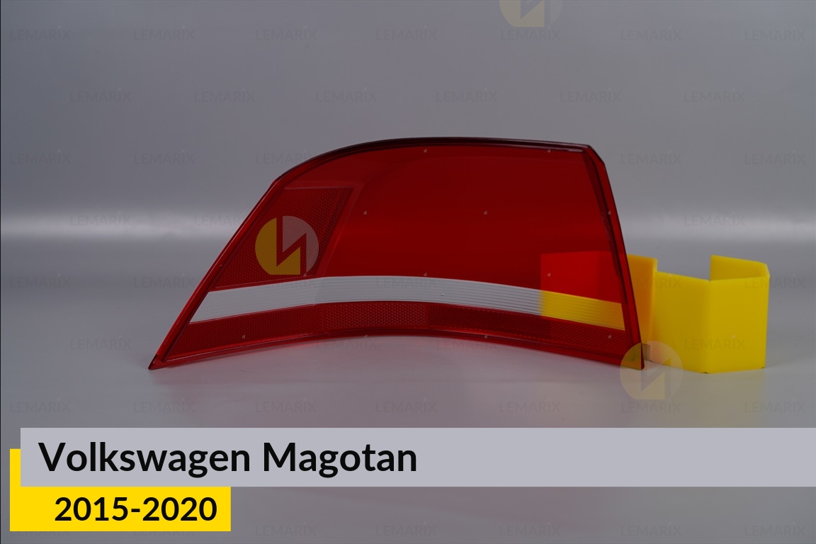 Стекло заднего фонаря внешнее в крыле VW Volkswagen Magotan (2015-2020) правое