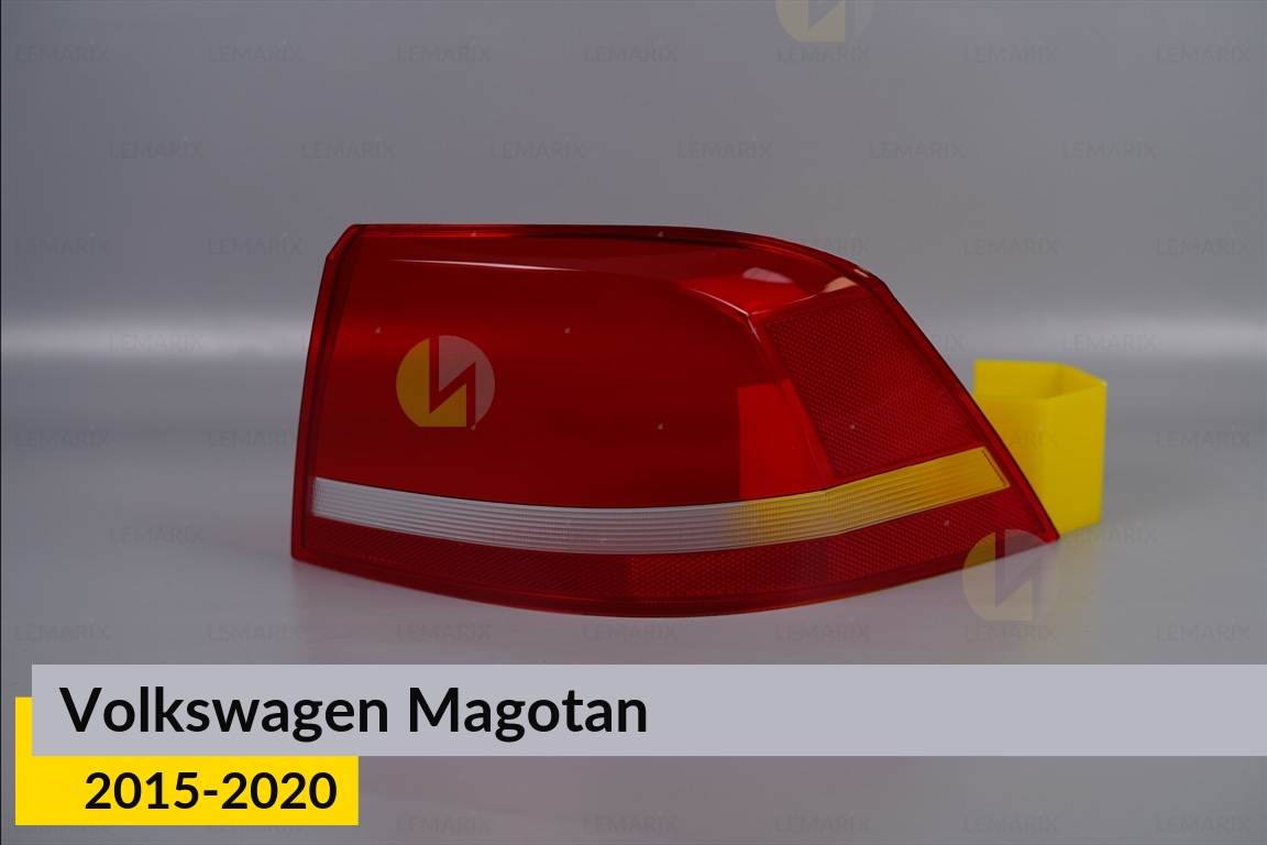 Стекло заднего фонаря внешнее в крыле VW Volkswagen Magotan (2015-2020) правое