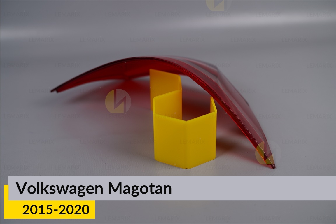 Стекло заднего фонаря внешнее в крыле VW Volkswagen Magotan (2015-2020) правое