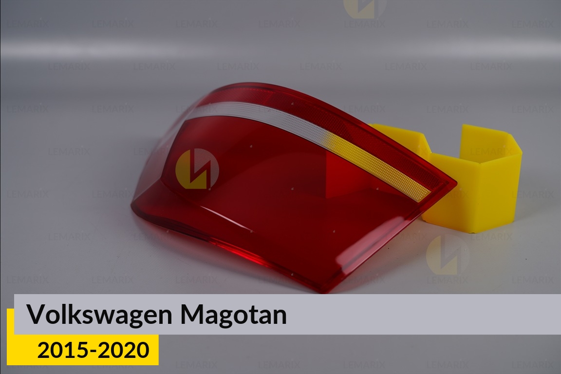 Стекло заднего фонаря внешнее в крыле VW Volkswagen Magotan (2015-2020) правое