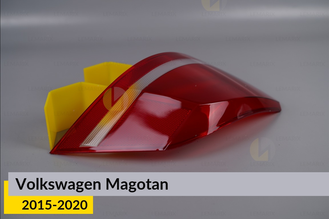 Стекло заднего фонаря внешнее в крыле VW Volkswagen Magotan (2015-2020) правое