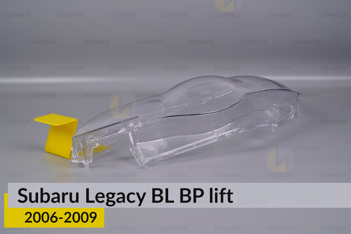 Скло фари Subaru Outback BL BP (2006-2009) рест під омивач ліве