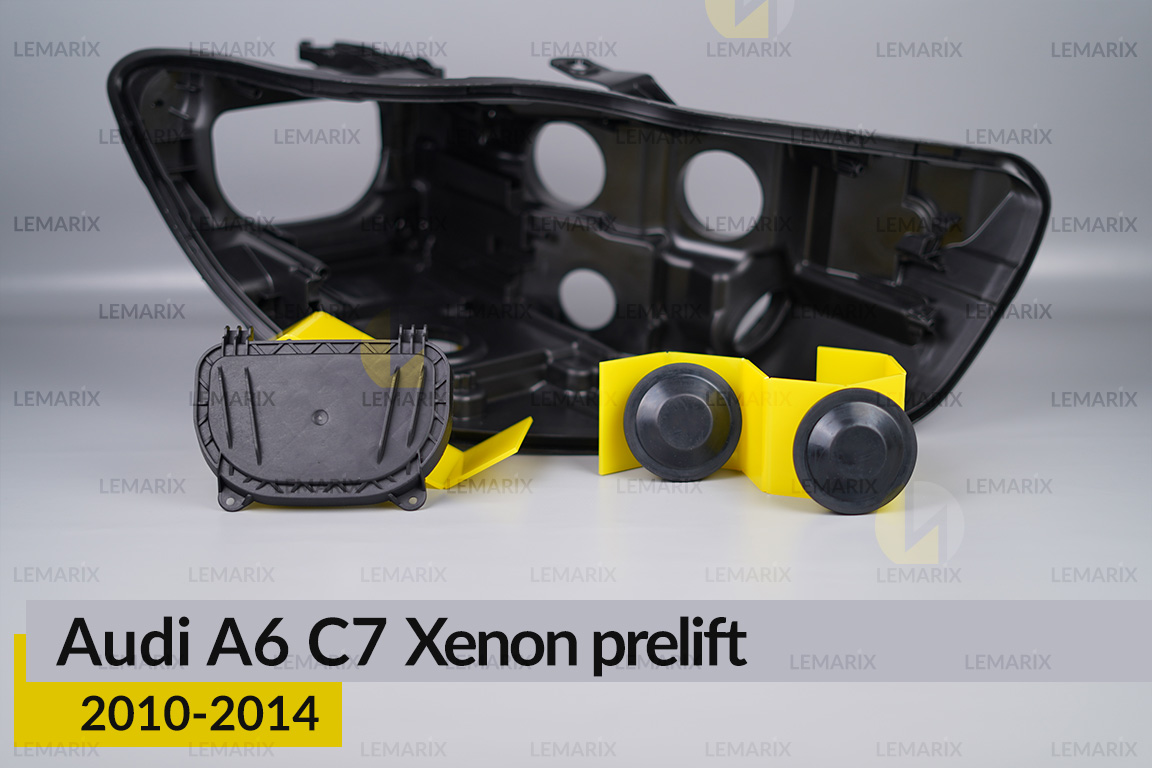 Сервисный комплект корпуса фар Audi A6 C7 Xenon (2010-2014) дорест правый