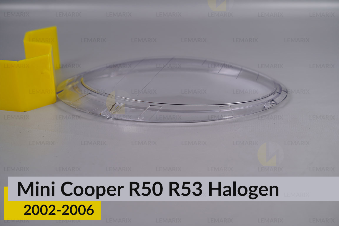Скло фари Mini Cooper R50 R53 Halogen (2002-2006) праве