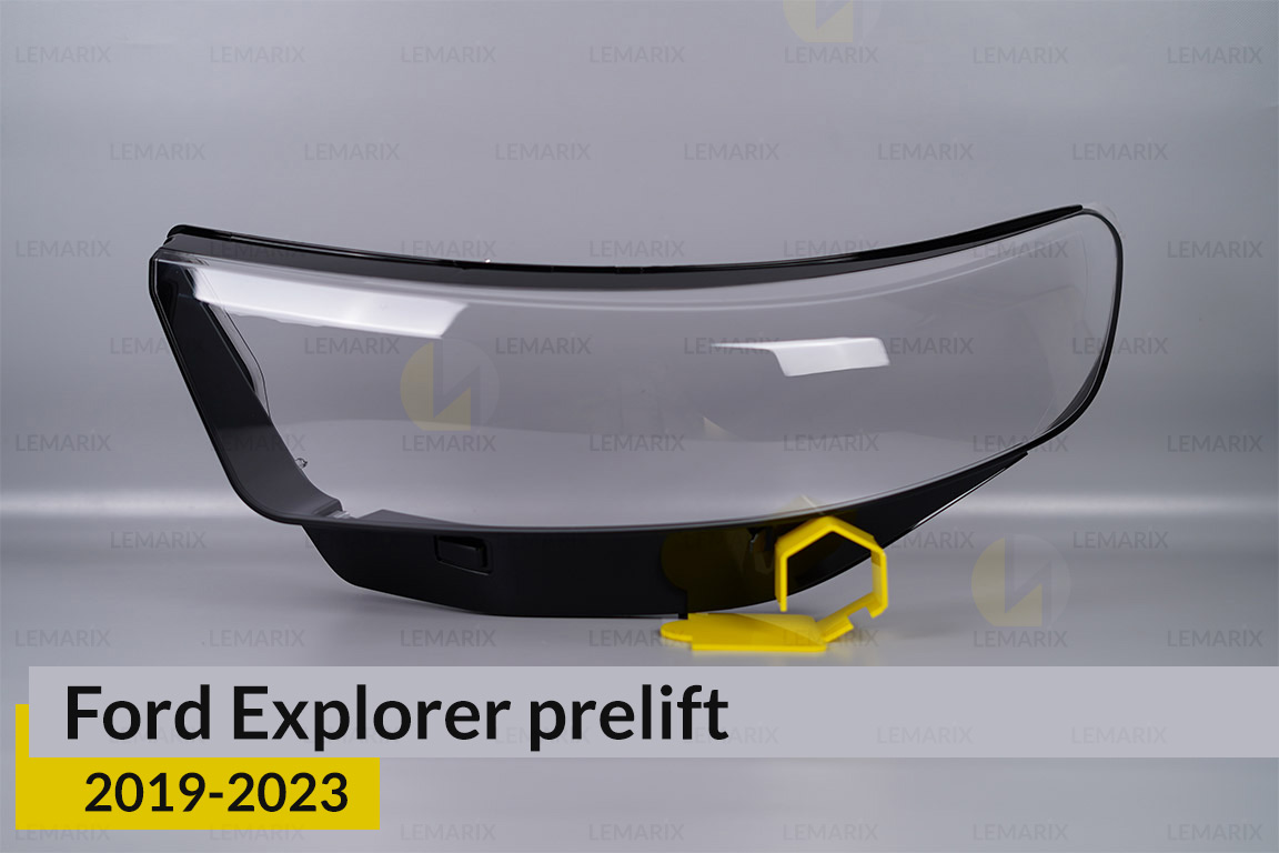 Скло фари Ford Explorer (2019-2024) дорест ліве