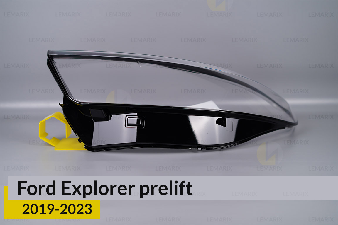 Скло фари Ford Explorer (2019-2024) дорест ліве