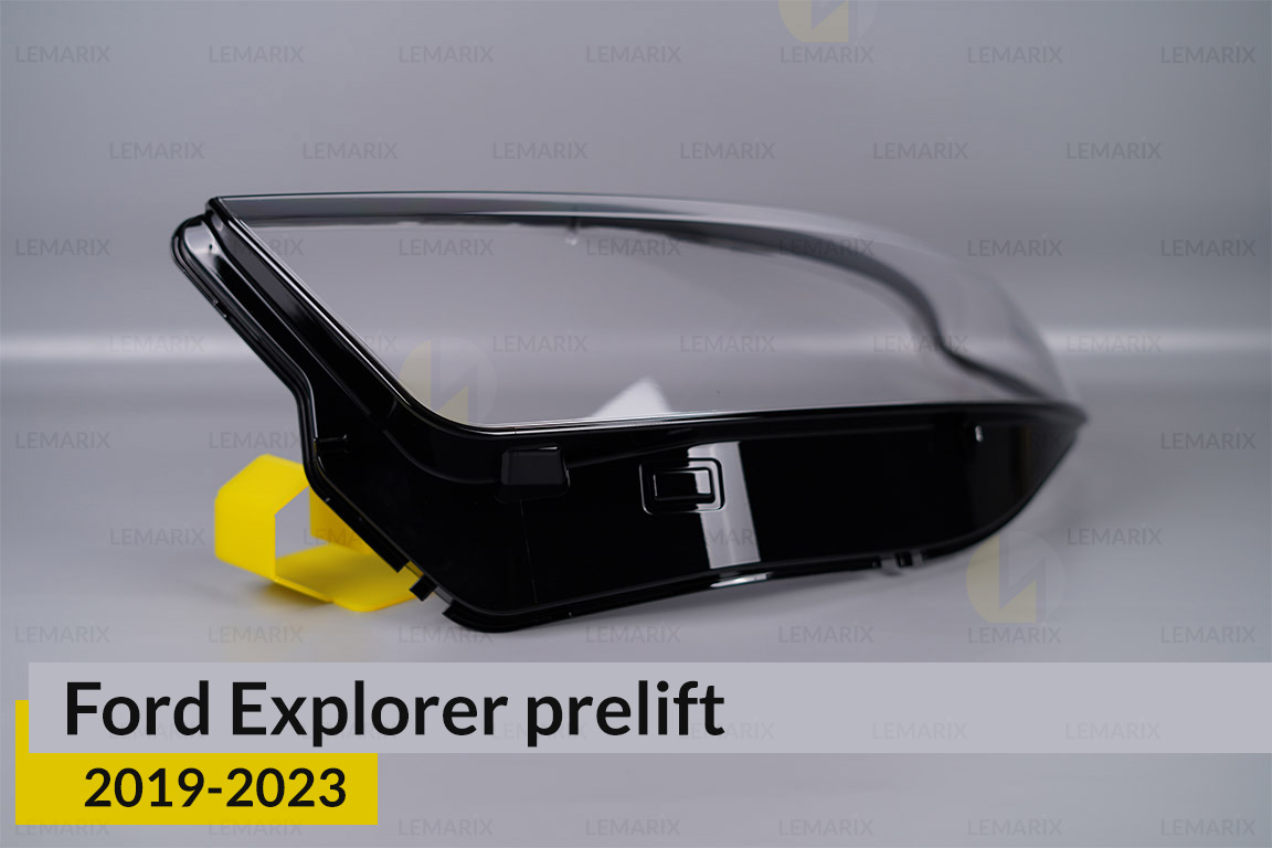 Скло фари Ford Explorer (2019-2024) дорест ліве