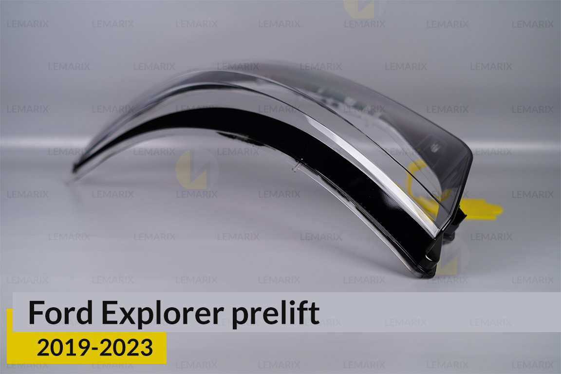 Скло фари Ford Explorer (2019-2024) дорест ліве