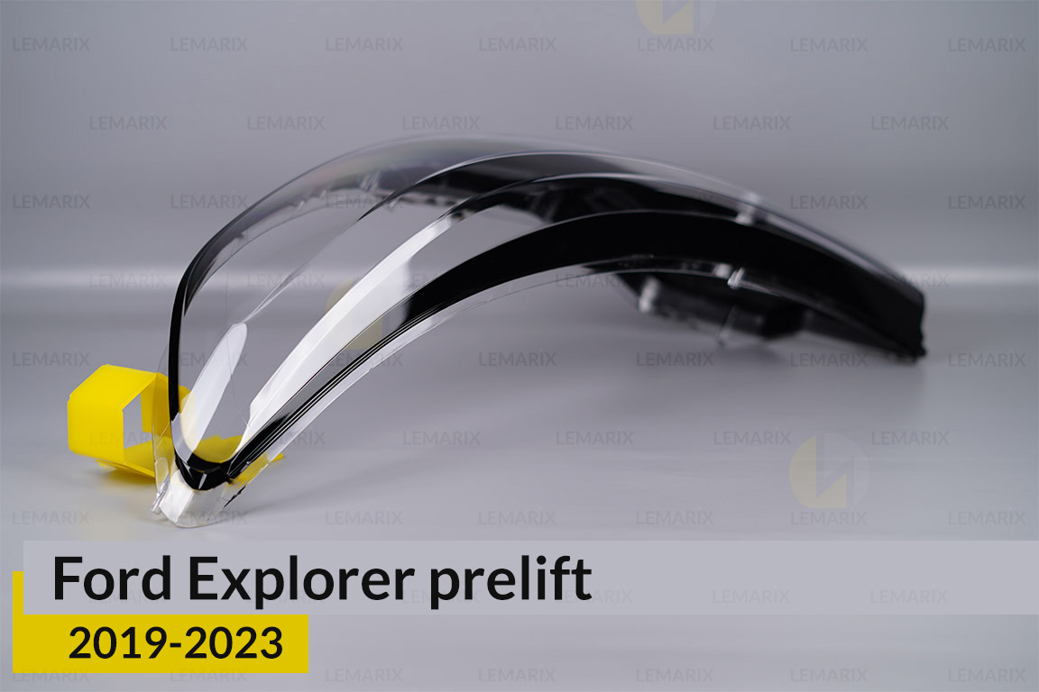 Скло фари Ford Explorer (2019-2024) дорест ліве