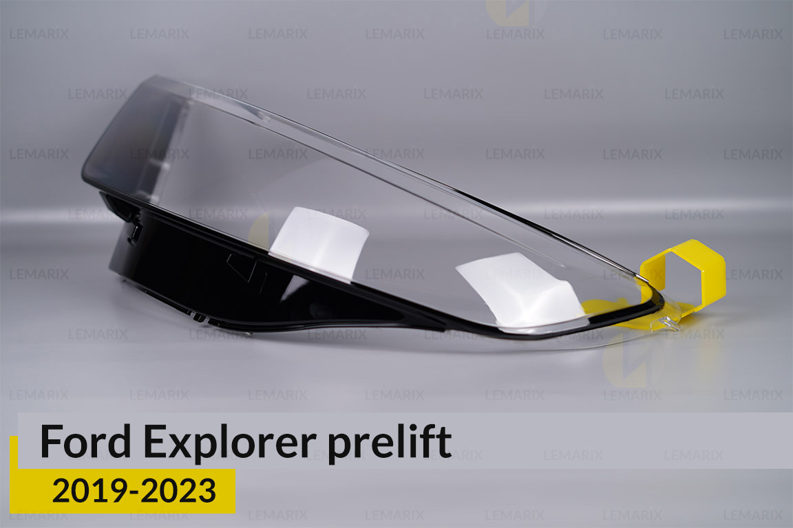 Скло фари Ford Explorer (2019-2024) дорест ліве