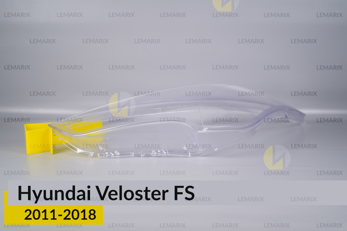Стекло фары Hyundai Veloster FS (2011-2018) левое