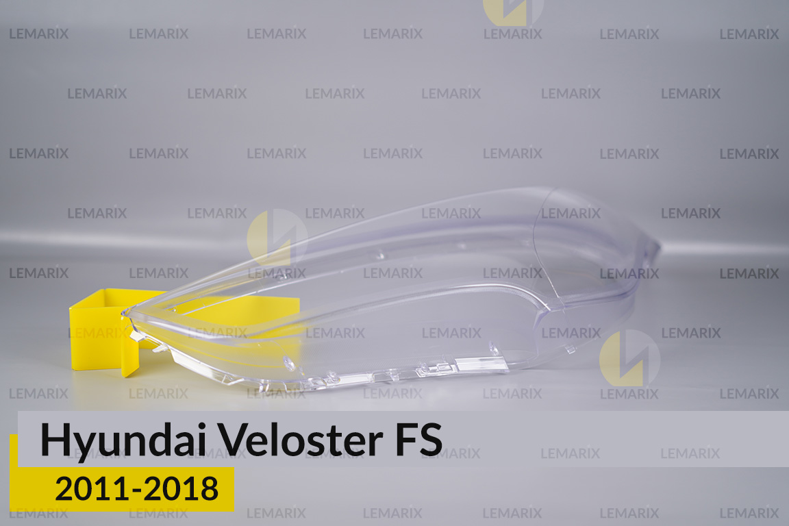 Стекло фары Hyundai Veloster FS (2011-2018) левое