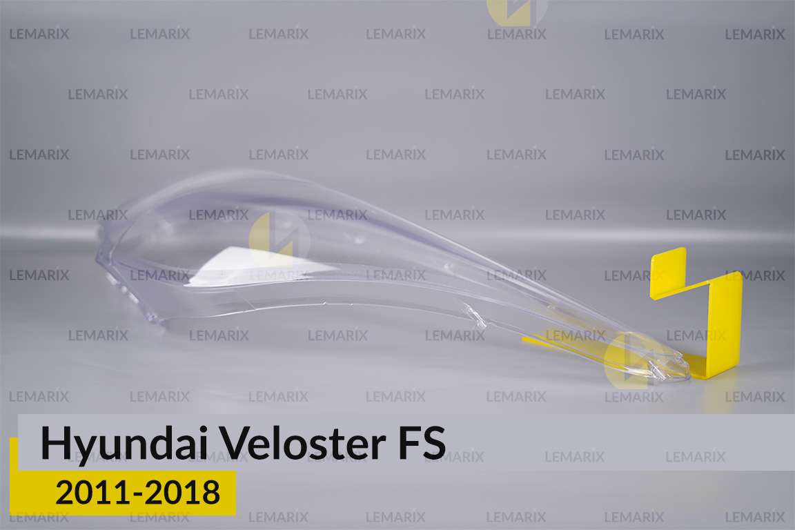 Стекло фары Hyundai Veloster FS (2011-2018) левое