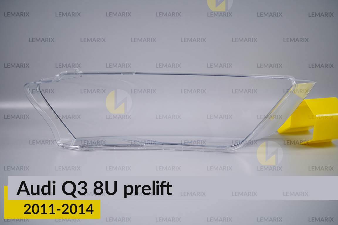 Скло фари Audi Q3 8U (2011-2014) дорест ліве