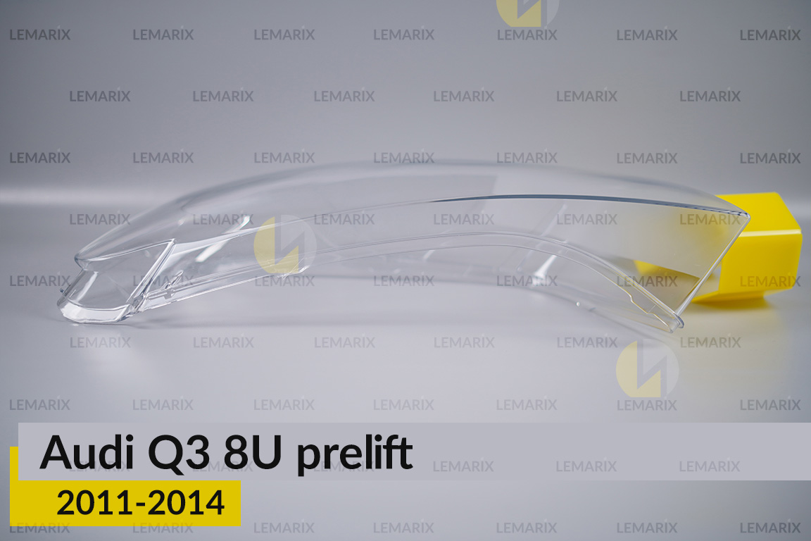 Скло фари Audi Q3 8U (2011-2014) дорест ліве
