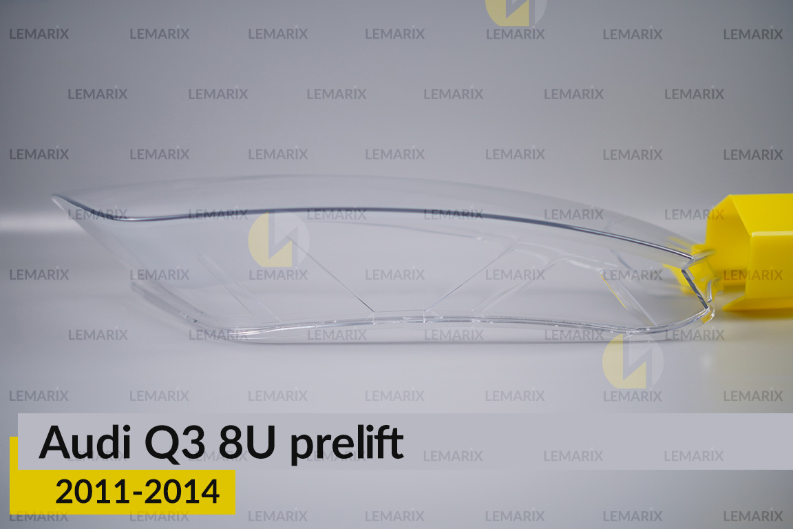 Скло фари Audi Q3 8U (2011-2014) дорест ліве