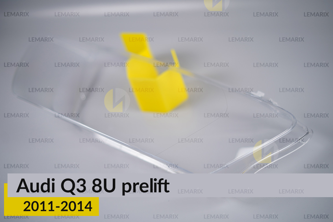 Скло фари Audi Q3 8U (2011-2014) дорест ліве