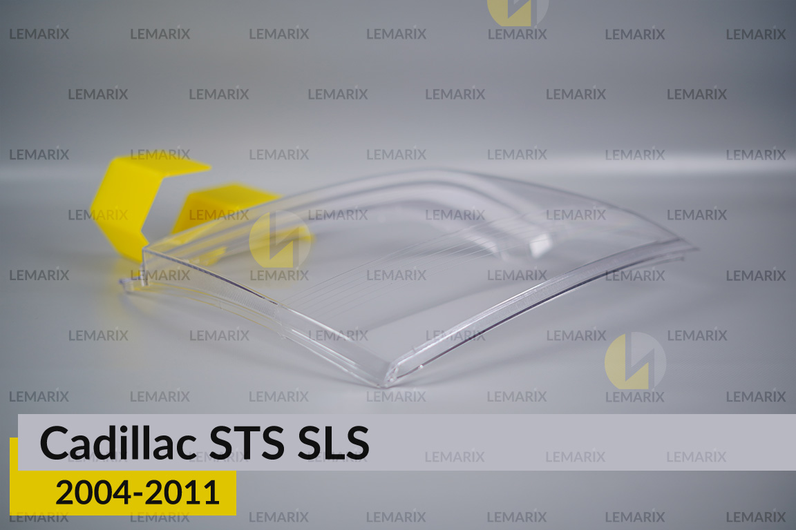 Скло фари Cadillac STS SLS (2004-2011) ліве