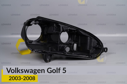 Корпус фари VW Volkswagen Golf 5 (2003-2008) правий
