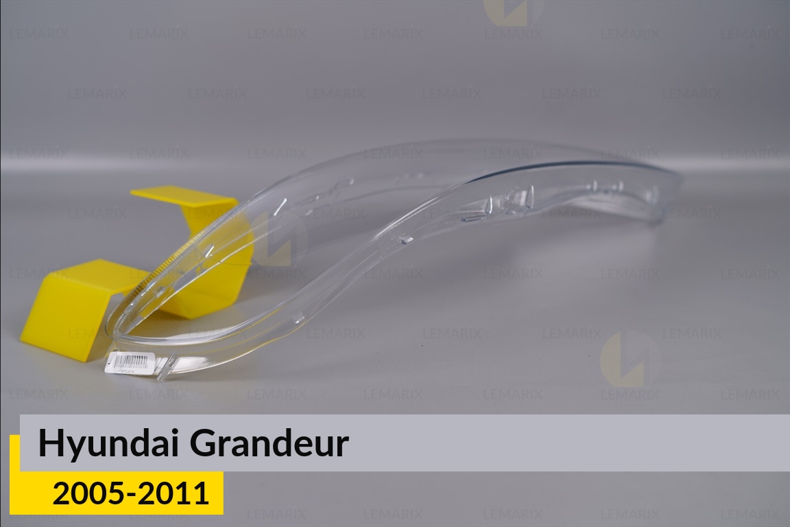 Стекло фары Hyundai Grandeur (2005-2011) правое