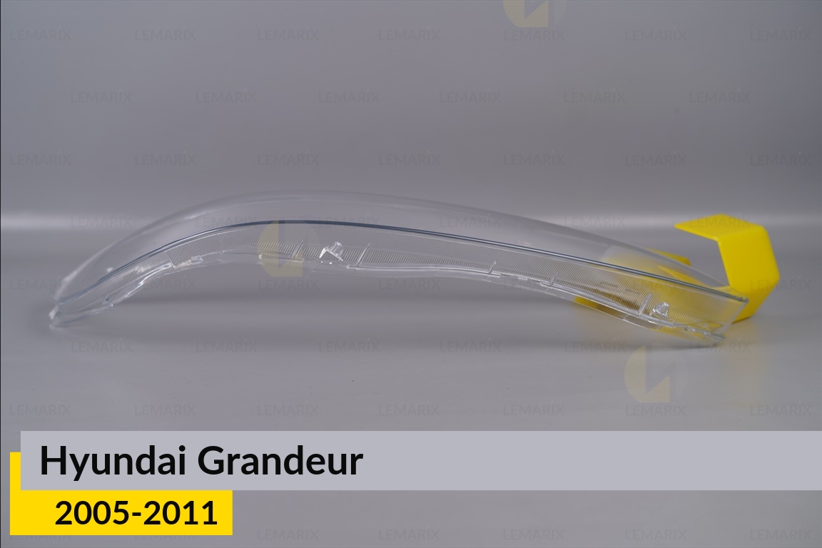 Стекло фары Hyundai Grandeur (2005-2011) правое