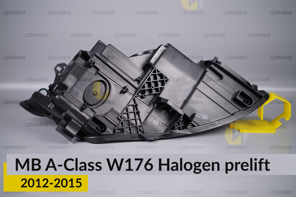 Корпус фари Mercedes-Benz A-Class W176 Halogen (2012-2015) дорест лівий