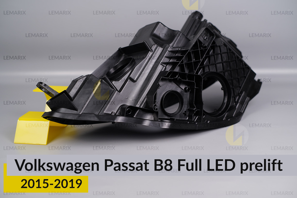 Корпус фары VW Volkswagen Passat B8 Full LED (2015-2019) дорест правый