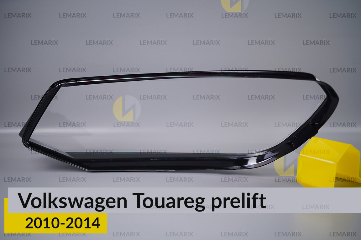 Стекло фары VW Volkswagen Touareg (2010-2014) дорест правое