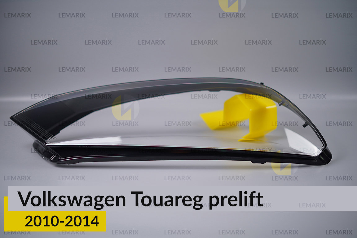 Стекло фары VW Volkswagen Touareg (2010-2014) дорест правое
