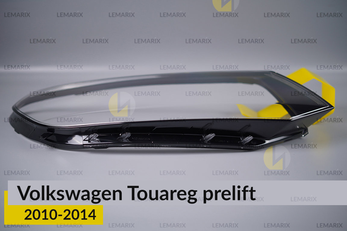 Стекло фары VW Volkswagen Touareg (2010-2014) дорест правое