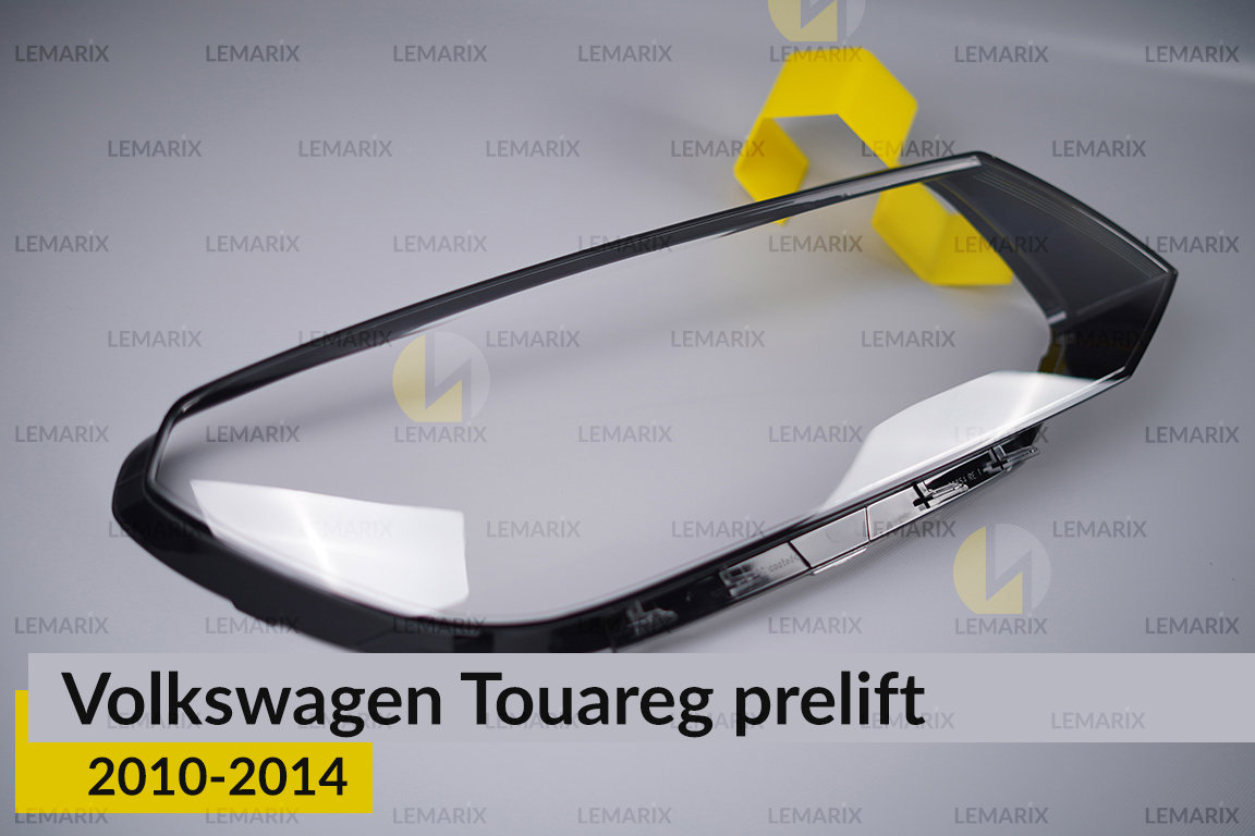 Стекло фары VW Volkswagen Touareg (2010-2014) дорест правое