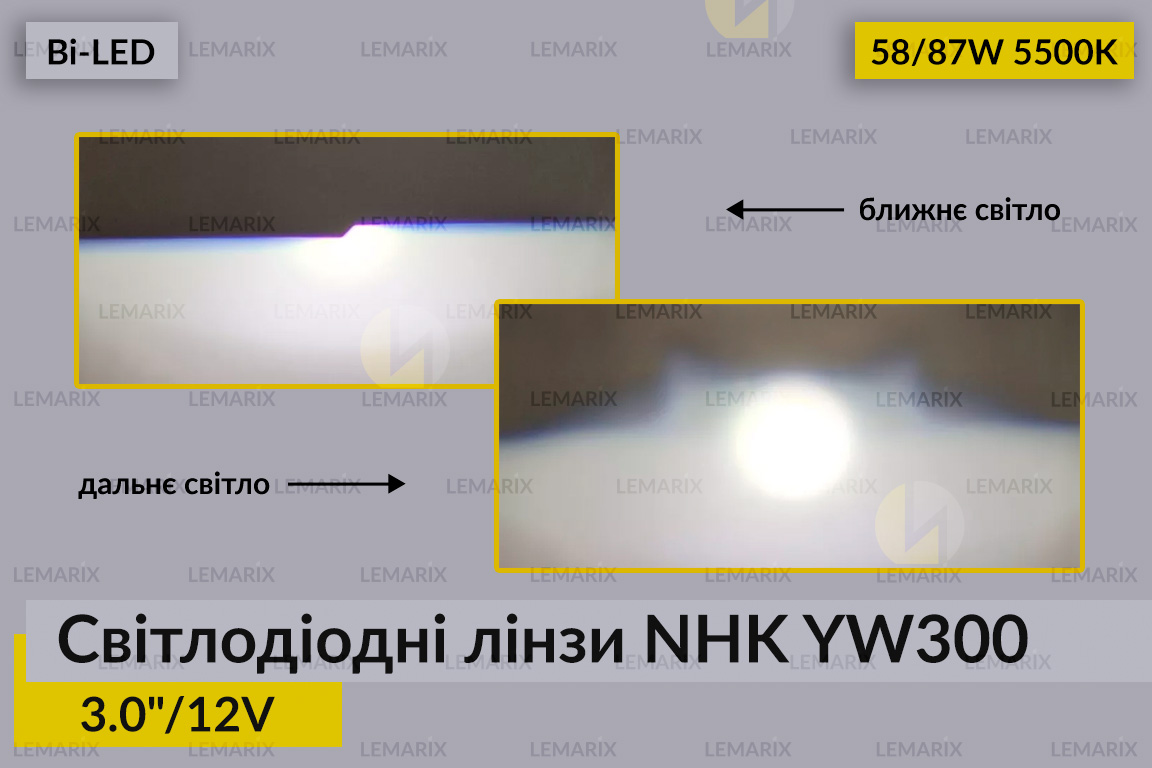 Світлодіодні лінзи NHK YW300 3
