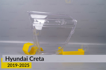 Скло фари Hyundai Creta (2019-2026) праве