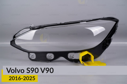 Скло фари Volvo S90 V90 (2016-2025) ліве
