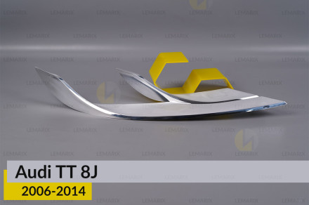 Хромована декоративна маска нижня Audi TT 8J (2006-2014) права