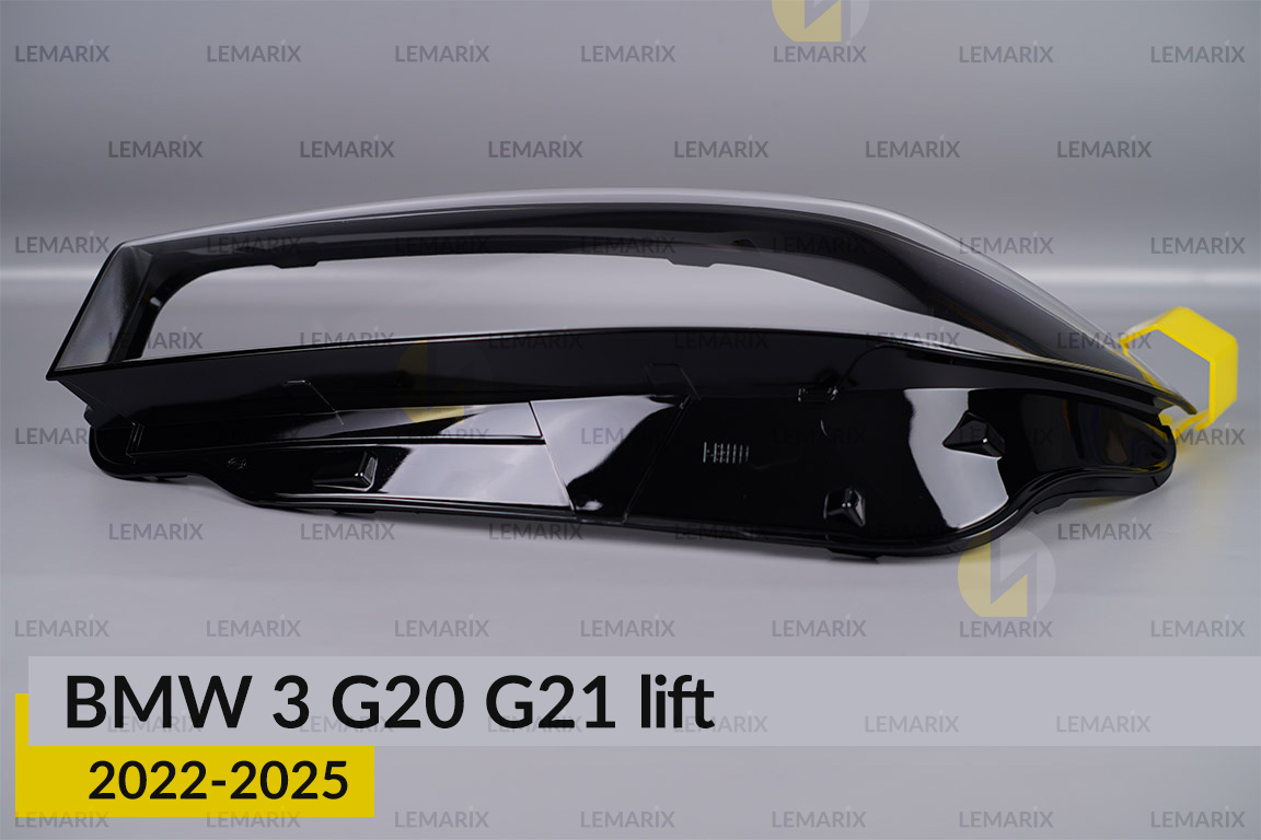Скло фари BMW 3 G20 G21 (2022-2026) рест ліве
